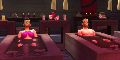 模拟人生4怎么水疗[图1]