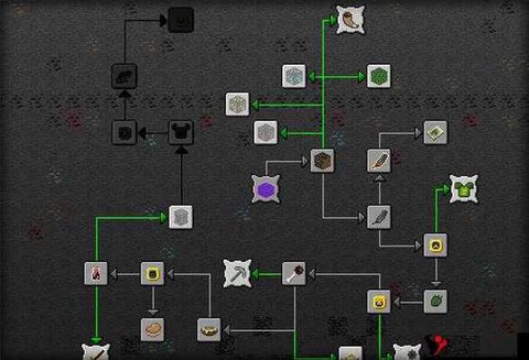 我的世界林地探险家地图怎么看