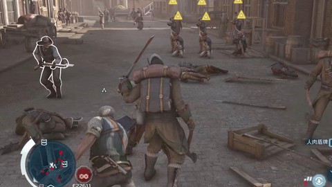 刺客信条3怎么杀狼